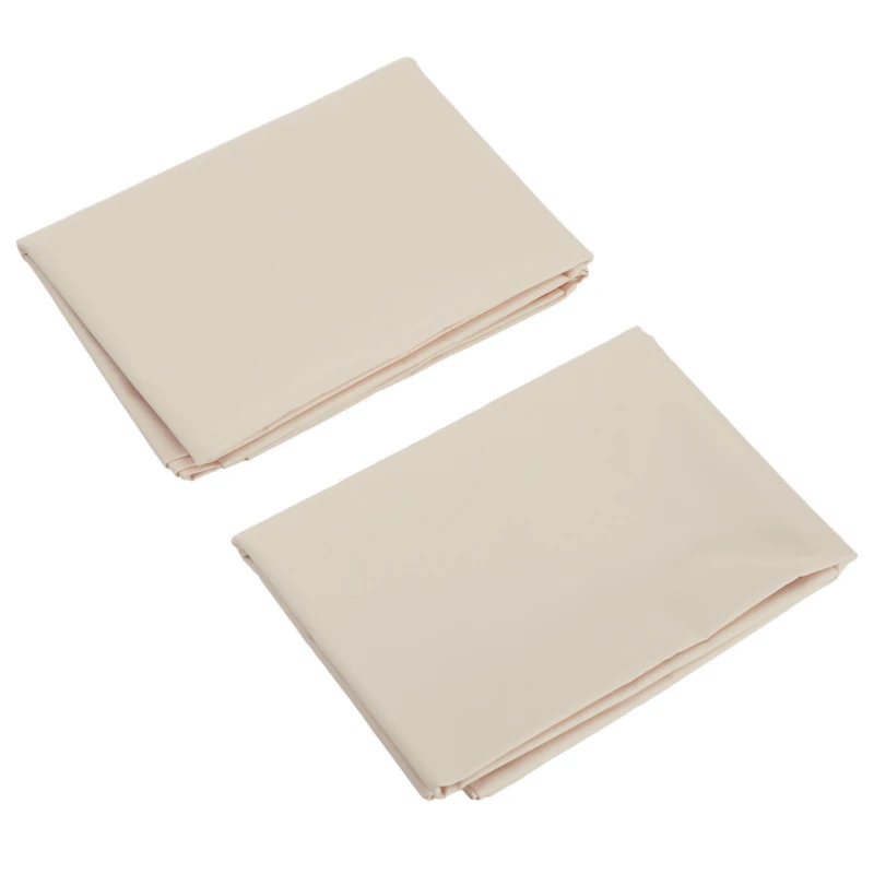 Outsunny 2 Pcs UV Protection Pergola Replacement Canopy, Pergola Shade Cover, Easy to Install, for 10' x 10' Pergola, Khaki