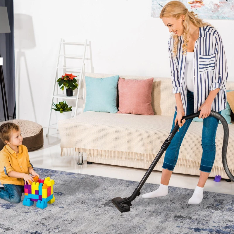 Naar 2x8 Abstract Stain-Resistant Area Rug with Non-Shedding Design, Carpet for Living Room, Bedroom, Home Office, 96" L x 26" W x 0.35" H, Silver