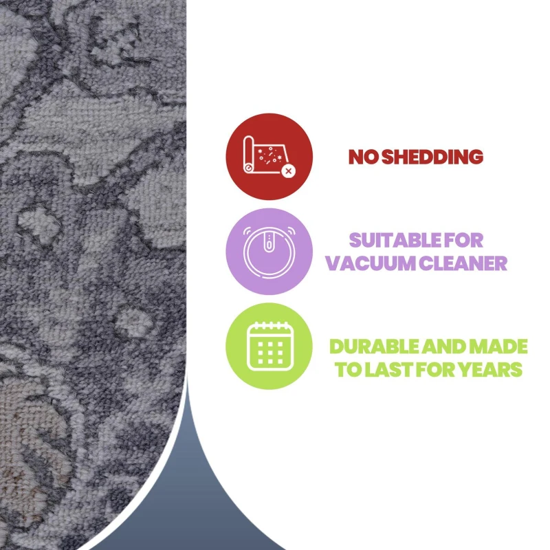 Naar 8x10 Stain-Resistant Area Rug with Cotton Backing, Medium Pile Height, Kid and Pet-Friendly Carpet, 120" L x 93" W x 0.35" H, Sand