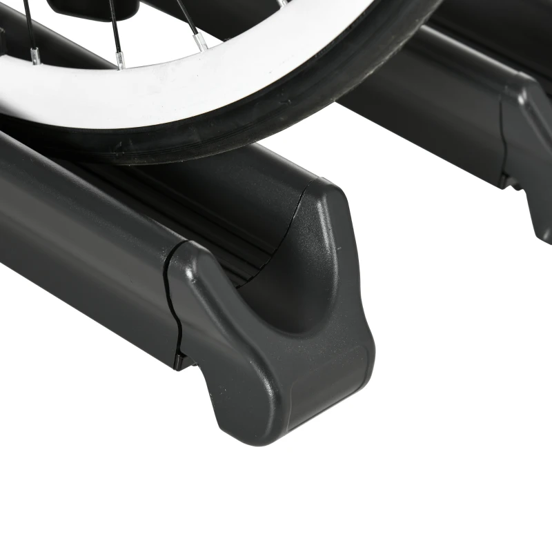 HOMCOM Heavy-Duty Folding Car Bike Rack for 2 Bikes, Bicycle Storage, Road, Fat Tire, & Mountain Rear Bike Accessories for SUV, Sedan, Hatchback, Minivan, Truck, Metal, 175 lb. Weight Capacity