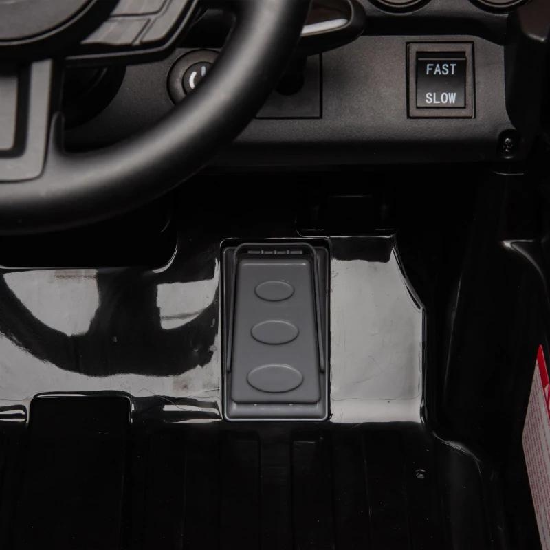 12V 3-Speed Ford Mustang Shelby GT500 Ride-On Car with Remote Control and Safe Belt, Ride on Toys with AUX/USB MP3 for Kids Age 3+, Black