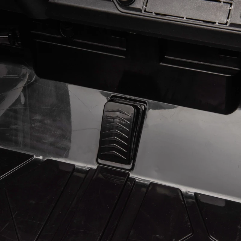 24V 2-Seater Kids Electric Pickup with 4WD 800W Motors, Remote Control, USB, Bluetooth, Safety Belts, Ages 3+, 47" L x 31" W x 27.5" H, Black