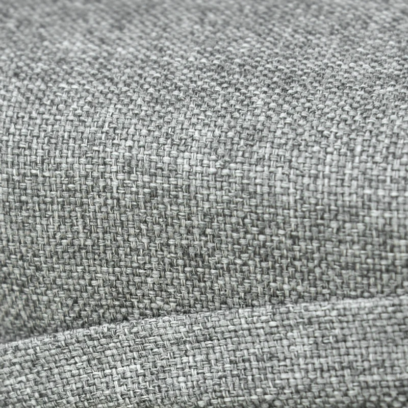 Outsunny Aluminum Rattan Wicker Outdoor Patio Cushioned Loveseat Bench for Backyard Porch Garden Poolside and Deck, Grey