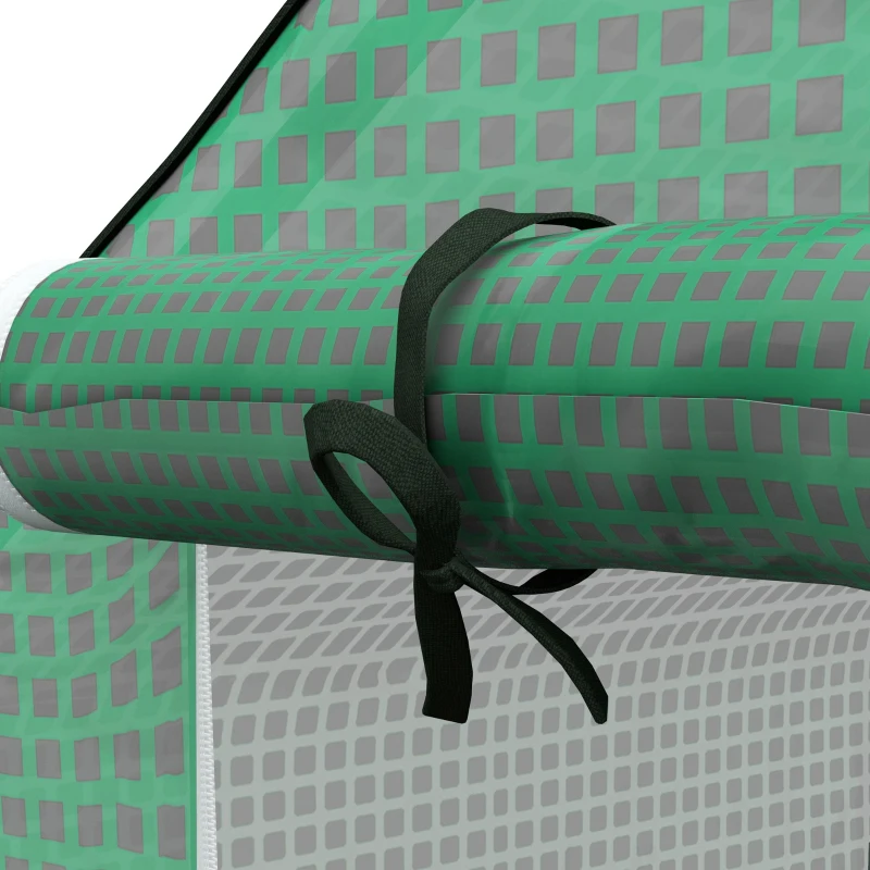 Outsunny 01-0472 Replacement Cover, 55" x 56.25" x 74.75" Walk-in Greenhouse Cover Reinforced Anti-Tear PE Hot House Cover, Green