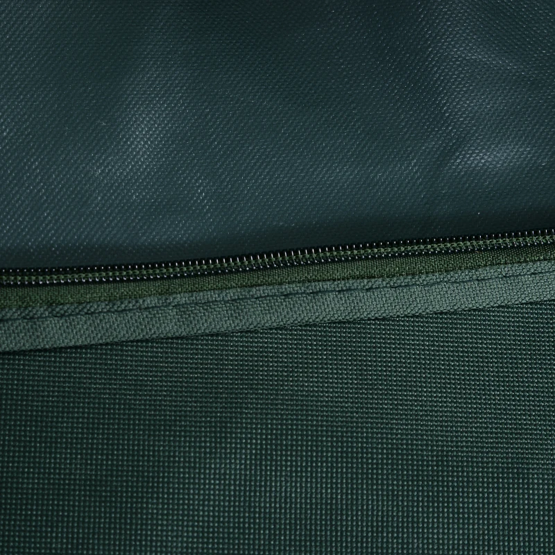 Outsunny Outdoor Swing Cover, Large 3-Seat Patio Swing Chair Hammock Cover UV Resistant Windproof All Weather Protection, Green