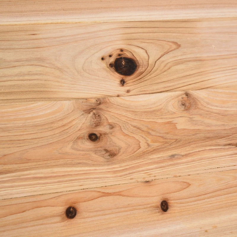 HOMCOM 46" Workbench Table Fir Wood Top, Heavy-Duty Steel X-Shape Bracket Work Table High Stability Workstation, Easy Assembly for Garage Kitchen Office