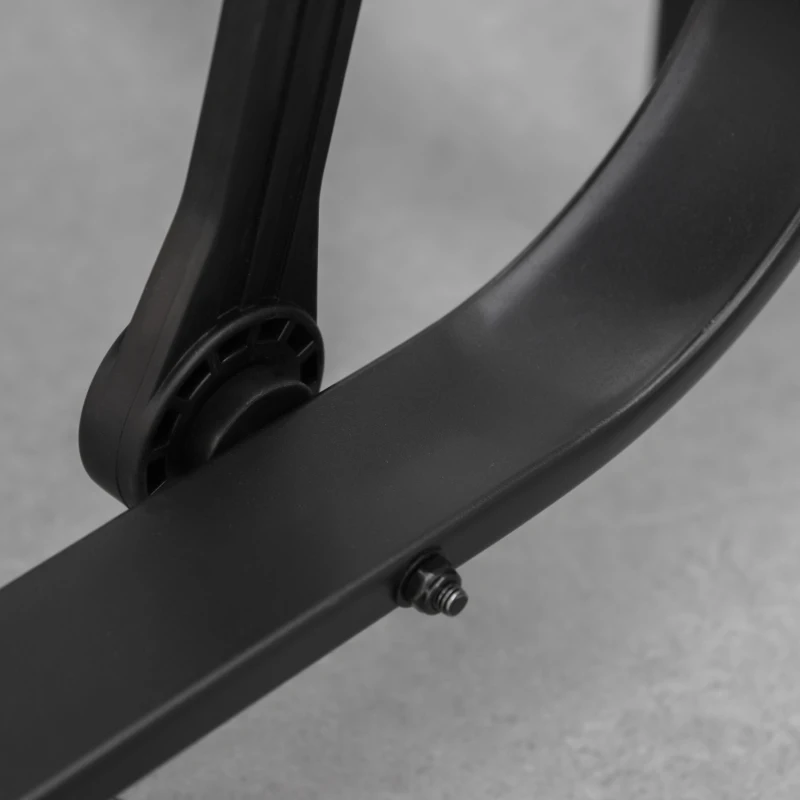 Outsunny Patio Glider with Breathable Mesh Fabric, Outdoor Glider Chair, Garden Rocking Gliding Seat for Patio, Yard, Porch, Black