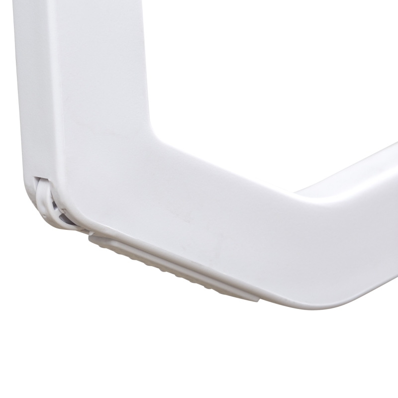 Outsunny Outdoor Chaise Lounge Chair, Patio Aluminum Tanning Chair with 5-Level Adjustable Back, Portable Wheels, Breathable Mesh Fabric, for Pool, Deck, Garden, Green