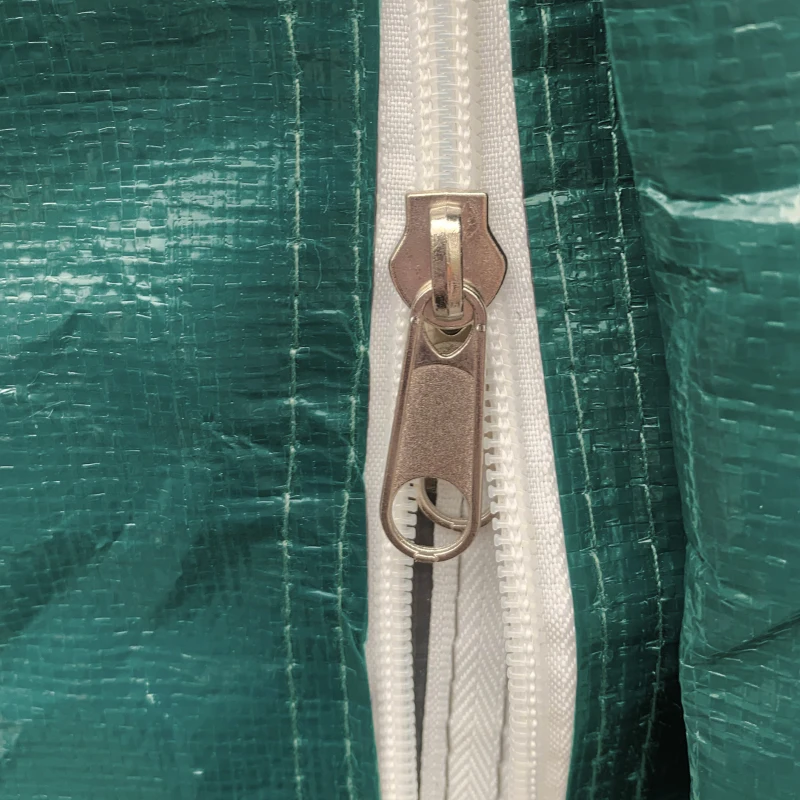 Outsunny 7.9' x 6.6' Garden Storage Tent, Patio Storage Shelter w/ Metal Frame and Double Zipper Doors, Green