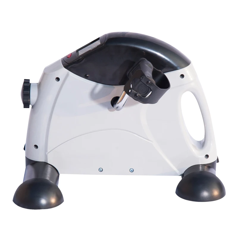 Soozier Portable Mini Exercise Bike Desk Pedal Indoor Cycle Fitness Hand Foot Exercise Machine w/ LCD Display