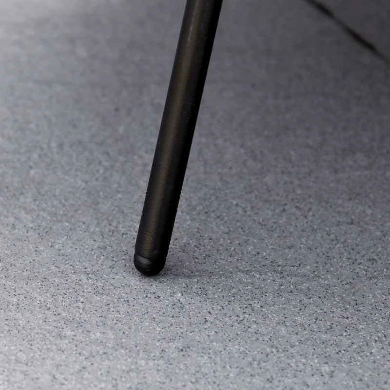 Outsunny Fire Pit with Poker, Garden Fire Brazier Patio Heater Log Wood Burner for Outdoor Camping Bonfire, Black