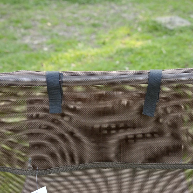 Outsunny Folding Chaise Lounge Chair, Pool Sun Tanning Chair, Outdoor Lounge Chair with 5-Position Reclining Back Brown