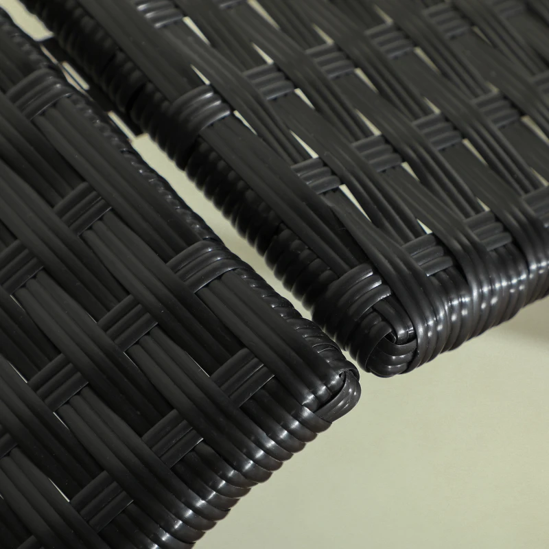 PawHut Wicker Dog House with Removable Cushion Lounge, Cream White