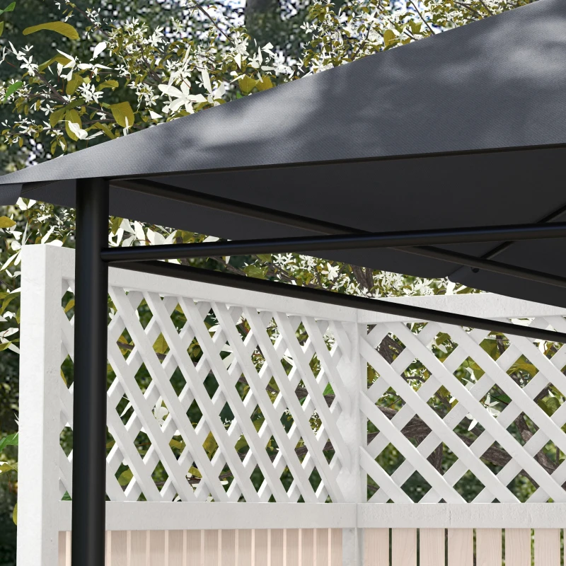 Outsunny 10' x 13' Gazebo Canopy Replacement Roof for 84C-116, Dark Gray