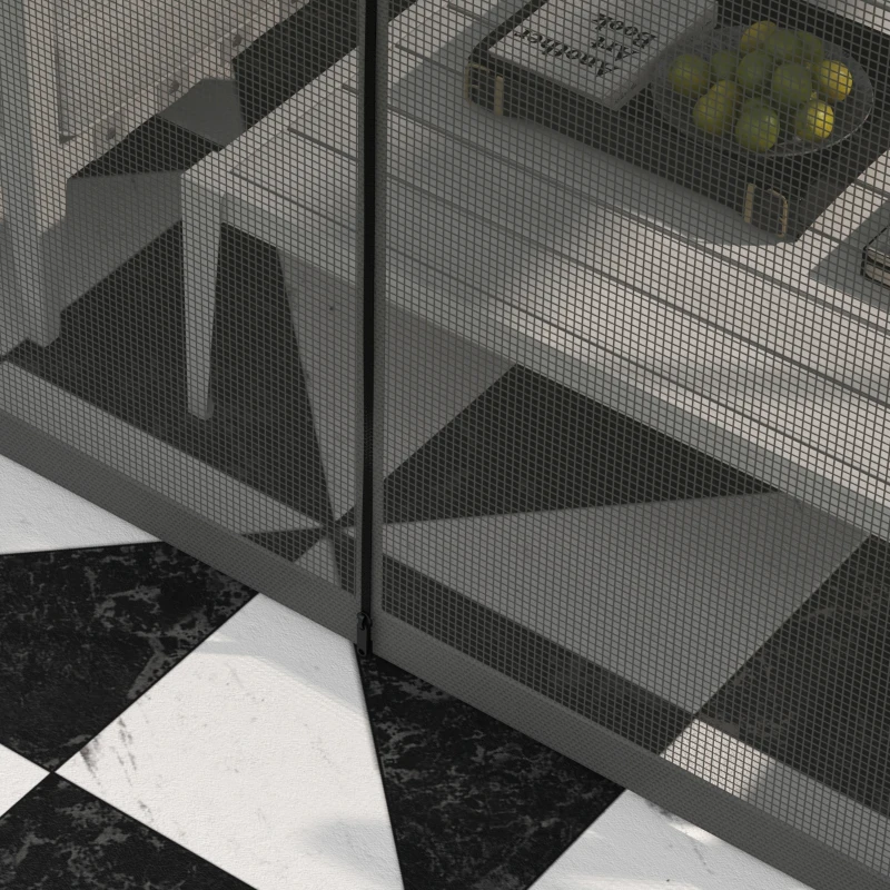 Outsunny 13' x 10' Patio Gazebo, Double Roof Outdoor Gazebo Canopy Shelter with Curtains and Aluminium Frame for Garden, Black