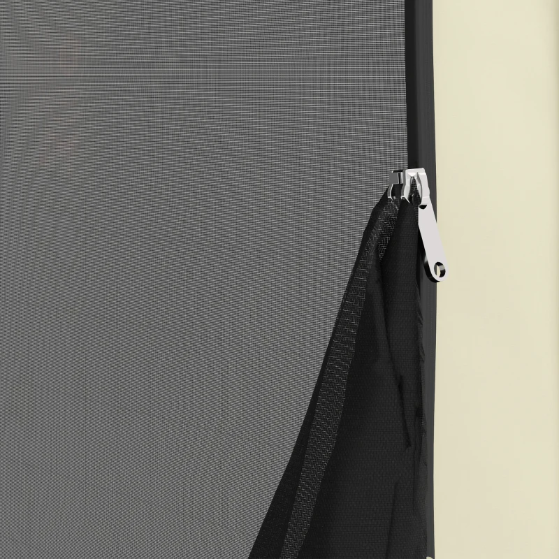 Outsunny 11 x 11ft Pop Up Screen Tent, UPF50+ Portable Camping Gazebo Screen House with Carry Bag, Beige