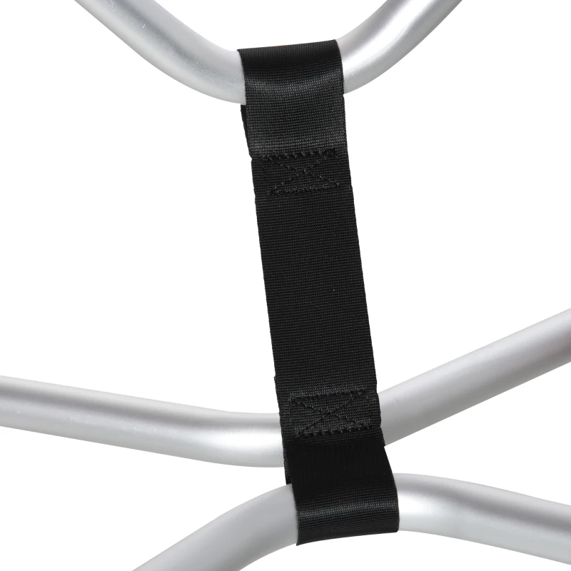 Soozier Kayak Cart Aluminum Boat Canoe Carrier Dolly Trolley Transport Trailer with Airless Beach Tires for Sand, Silver