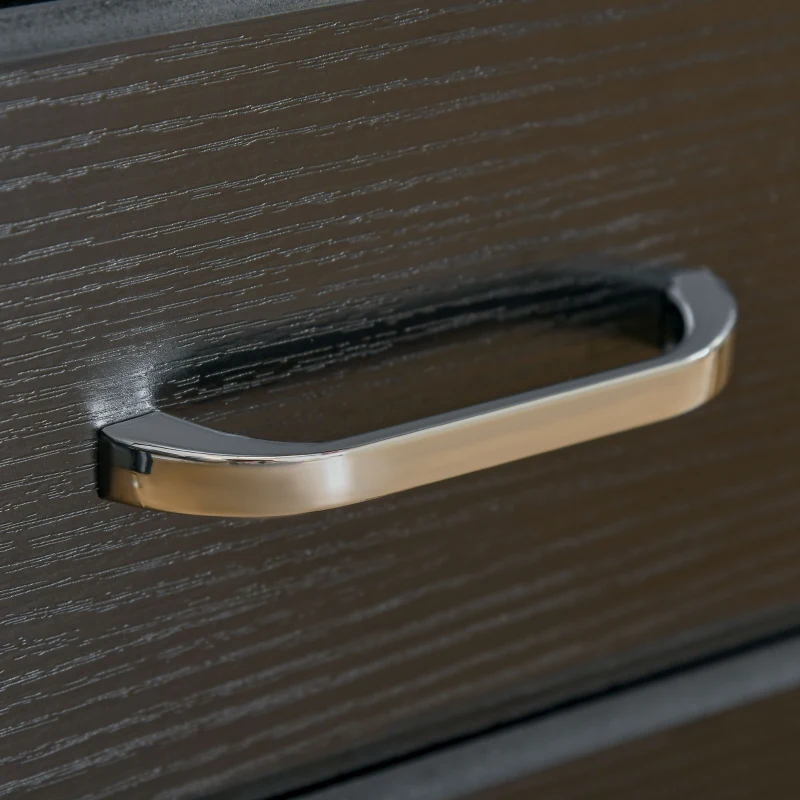 Vinsetto Lateral File Cabinet with 2 Drawers,  Filing Cabinet for Hanging Letter Sized Files, Office Printer Stand, Black