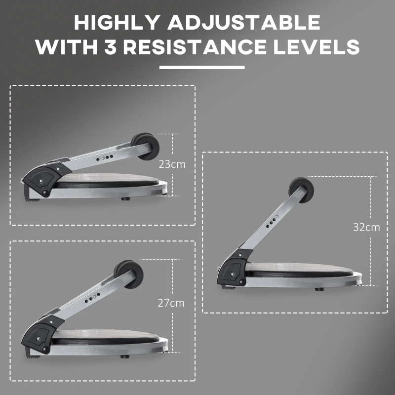 Soozier Ab Crunch Machine, Ab Workout Equipment, Whole Body Exercise Equipment for Home Gym