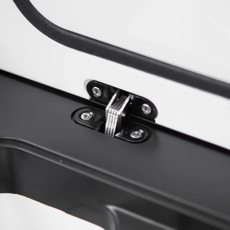 Outsunny 12 Volt Car Fridge, 42 Quart Electric Cooler, Dual Zone Portable Freezer with 12/24V DC and 110-240V AC for Driving, Travel, Fishing, Outdoor