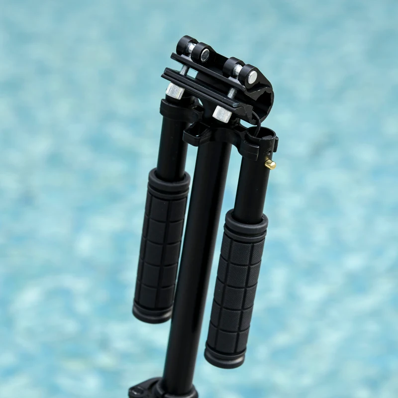 Soozier Kick Scooter Foldable Aluminum Ride On Toy For 8+ Adult Teens with Foot Brake, Adjustable Handle, 7.75'' Big Wheels, Black