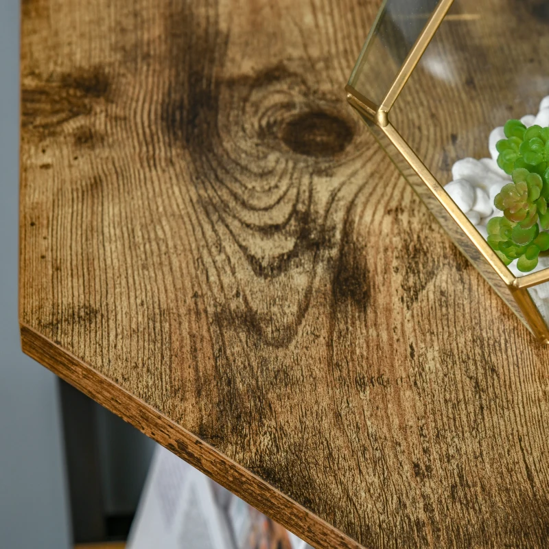 HOMCOM 5 Tier Corner Shelf Tall Bookcase Storage Display Rack Organizer for Home Office