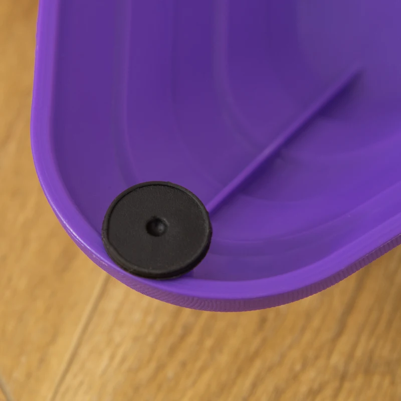 Outsunny 6PCs Larger Size Balance Stepping Stones for Kids with Non-slip Bottom, Stackable Obstacle Course Outdoor Indoor,  Play River Rocks with Starfish Style