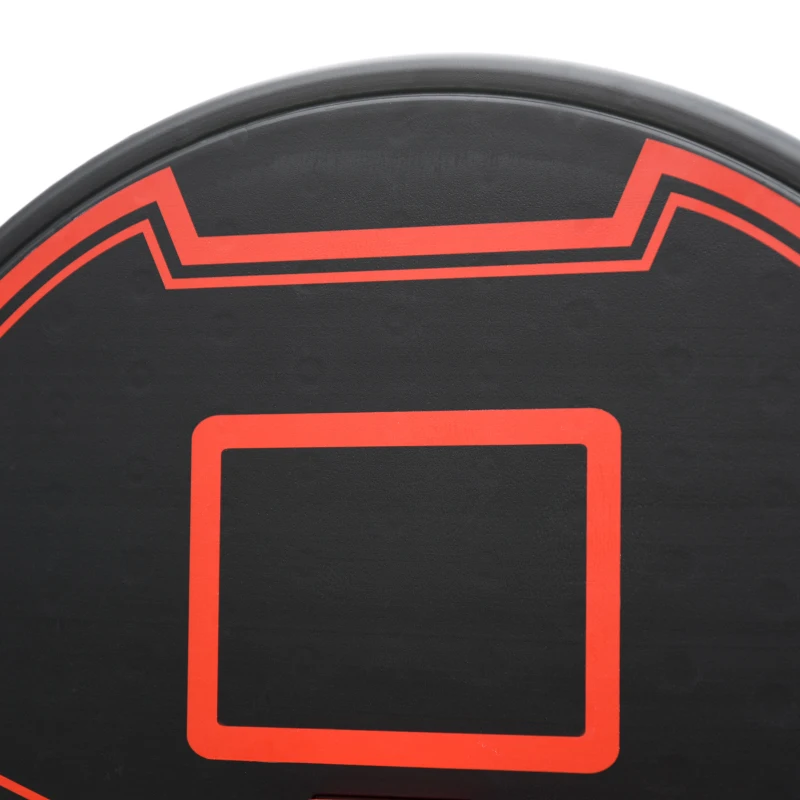 Soozier Portable Basketball Hoop, 5-7FT Adjustable Basketball System with 29" Shatterproof Backboard for Backyard Driveway Indoor Outdoor