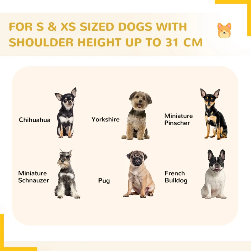 PawHut 8 Panel Heavy Duty Dog Playpen 23.5" Height for Small Medium Dogs