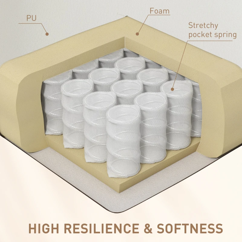 HOMCOM Massage Recliner Chair, Swivel Nursery Rocker Chair, Manual Reclining Sofa with 8 Vibration Points, PU Leather, Cup Holders, Side Pockets, for Living Room, Cream White