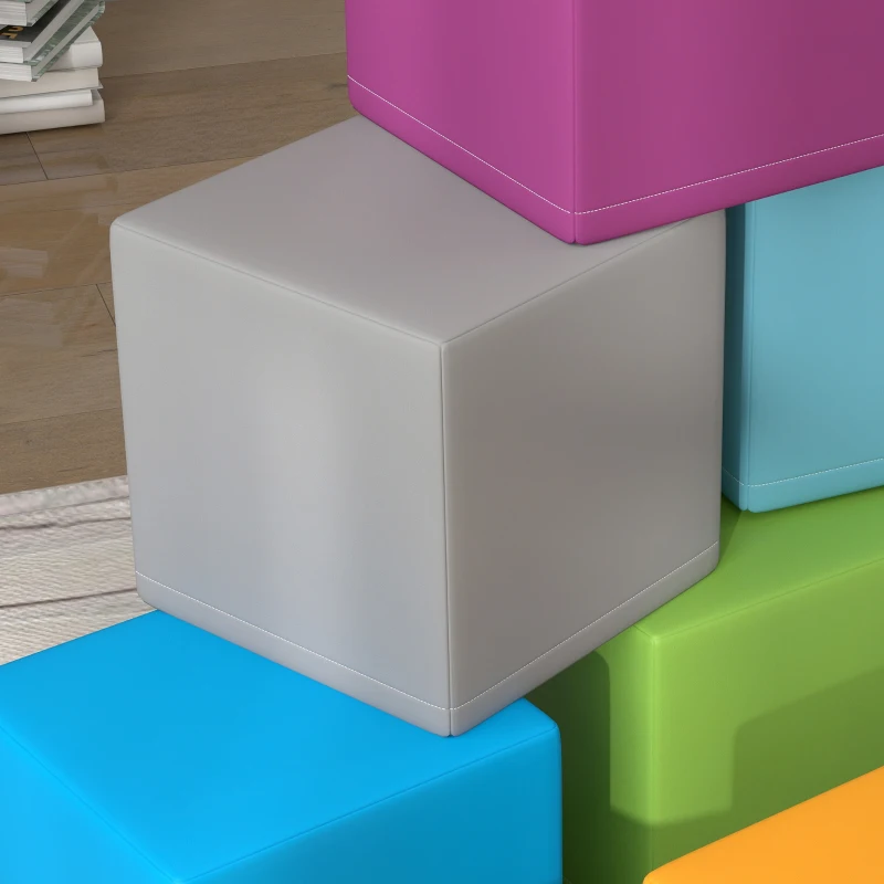Soozier 12 Piece Soft Play Blocks Soft Foam Toy for Toddler, Contemporary
