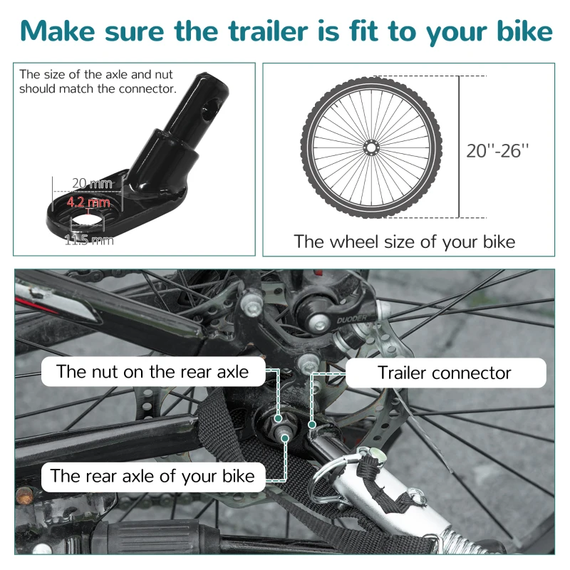 Aosom Child Bike Trailer 3 In1 Foldable Jogger 2-Seater Pushcar Transport Buggy Carrier with Shock Absorber System Rubber Tires Adjustable Handlebar Kid Bicycle Trailer Blue