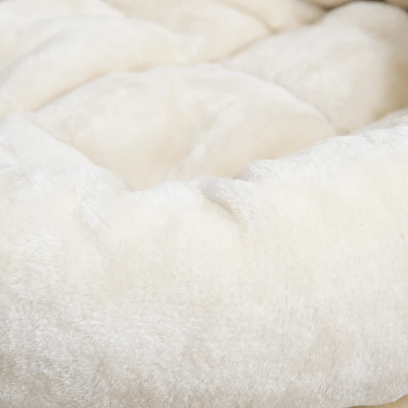 PawHut 55" Cat Tree, Wood Cat Tower for Indoor Cats with Scratching Post, Condo Bed, Natural