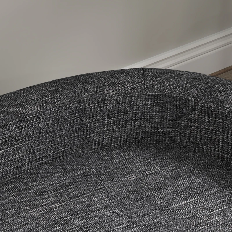 PawHut Dog Sofa for Large Dogs with Washable Cover, Anti-slip Foot Pads, Dark Grey