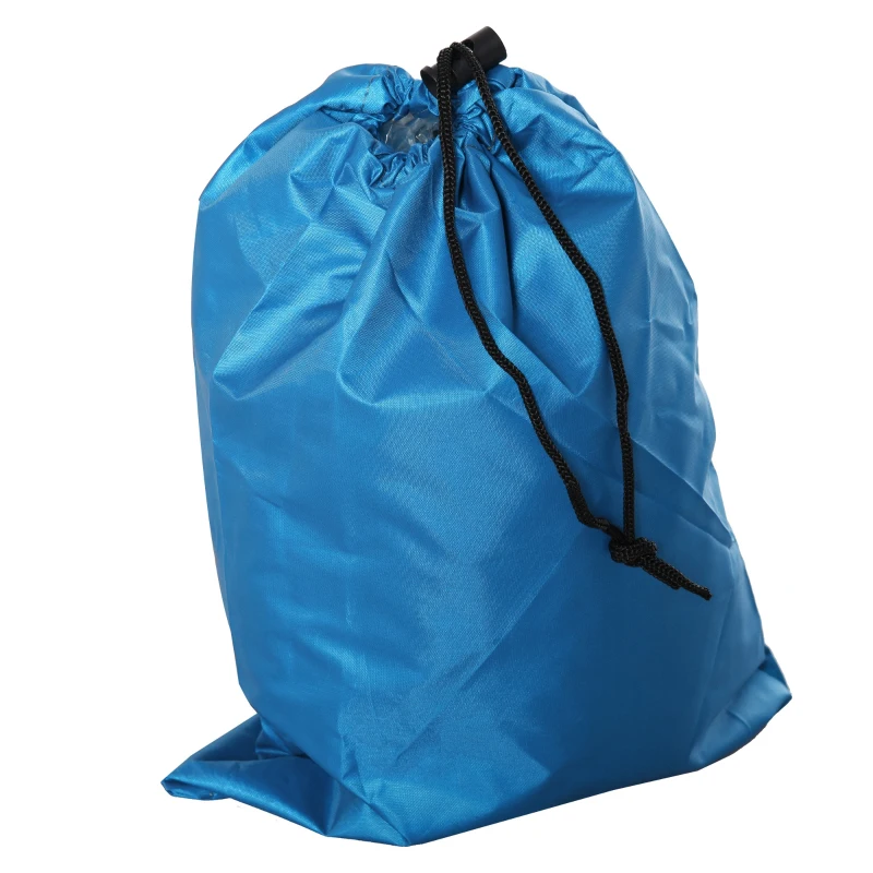 Outsunny Pop Up Beach Tent for 1-2 Person, Partable Instant Sun Shelter with 2 Mesh Windows, 2 Doors, Carrying Bag, Sky Blue