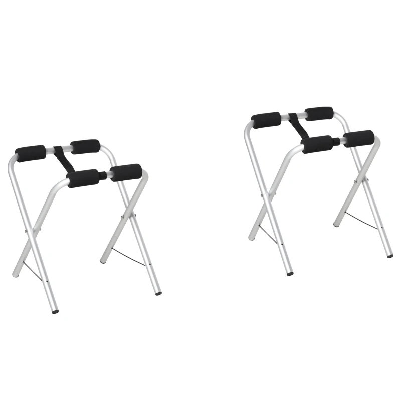 Soozier Universal Kayak Storage Stand & Rack for Cleaning, Storing, & Maintenance with Aluminum Frame & Folding Design