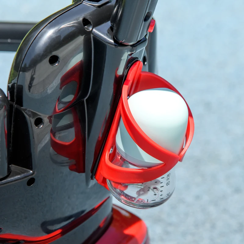 Qaba Bentley Bentayga Licensed Push Car, 3 in 1 Kids Ride on Car Foot to Floor w/ Music Horn, Red