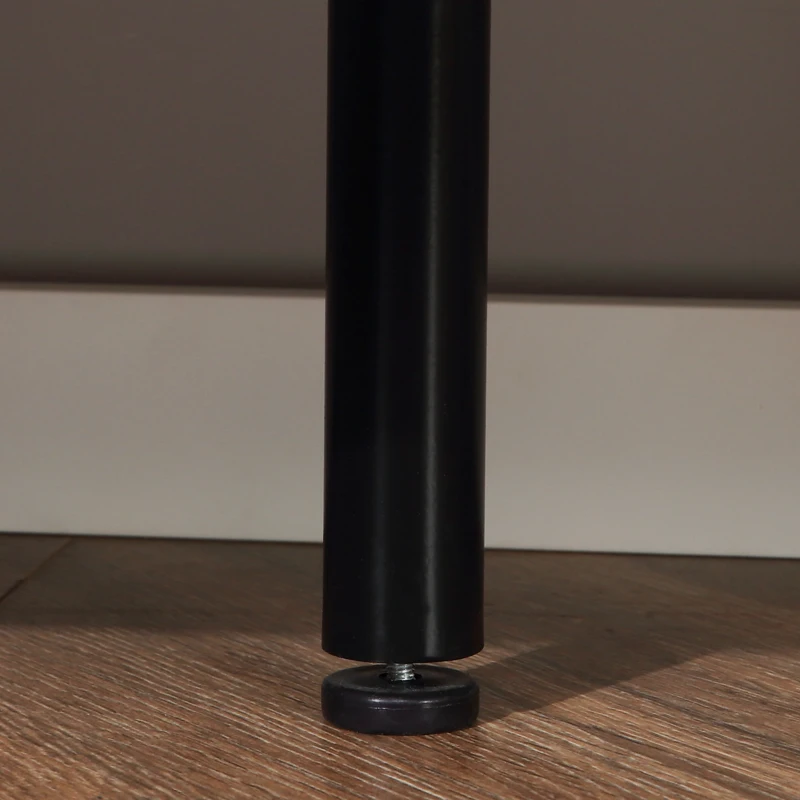 HOMCOM Modern Sideboard, Buffet Cabinet, Console Table with Adjustable Shelves, Anti-Topple Design, and Large Countertop, Brown