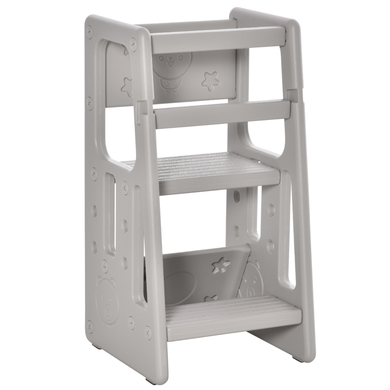 専用　Bub step2 Qaba Toddler Tower with Adjustable Platform, Toddler Kitchen