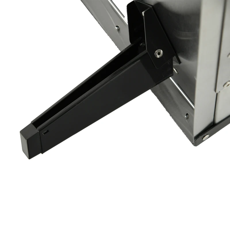 Outsunny Pellet Wood Fired Pizza Oven Outdoor Pizza Maker with 12" Stone, Peel and Waterproof Cover