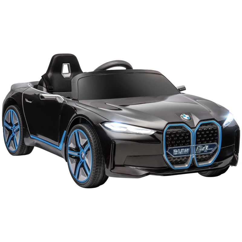 Aosom 12V Electric Car for Kids with 2.4G Remote Control, Suspension, Black
