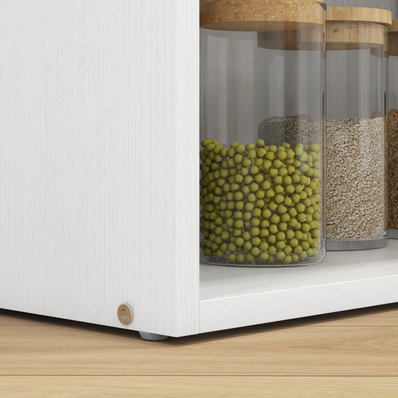 HOMCOM Bar Table with Drawer and 3 Storage Shelves, Bar Height Table, High Top Pub Table for Home Bar, Kitchen, Grey