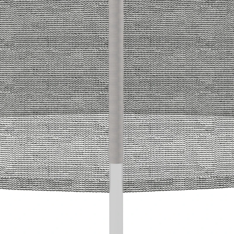 Soozier 14FT Enclosure Trampolining Bounce Safety Accessories Trampoline Net with 8 Poles, Grey