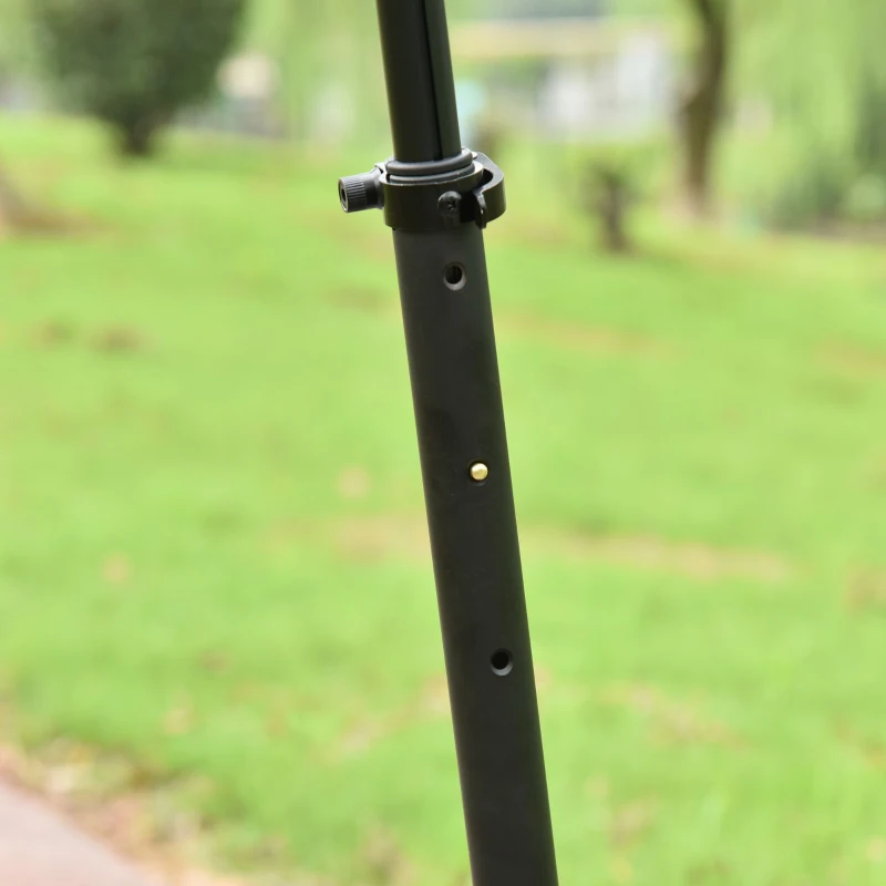 Soozier Foldable Kick Scooter Height Adjustable Ride On Bike with Real Wheel Brake, Dual Shock-Absorbing, Kickstand, and 7.75'' Big Wheels For 14+ Teens Adult, Black