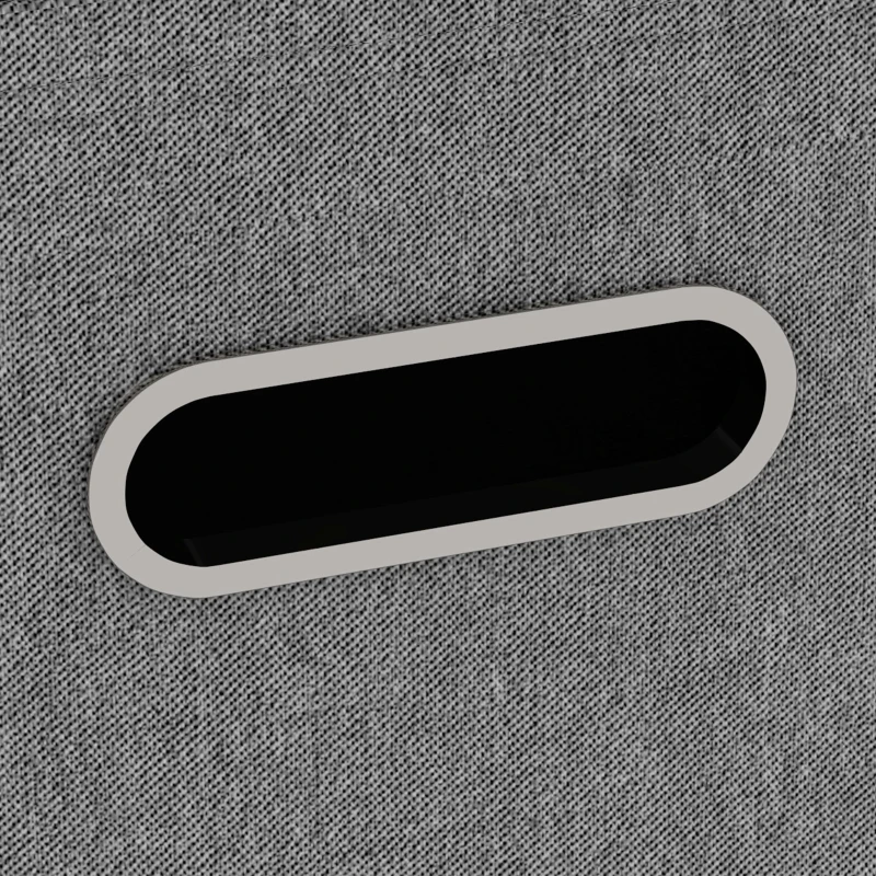 HOMCOM Shoe Storage Bench with Seat, Entryway Bench Seat with Cushion, 2 Fabric Drawers for Hallway, White