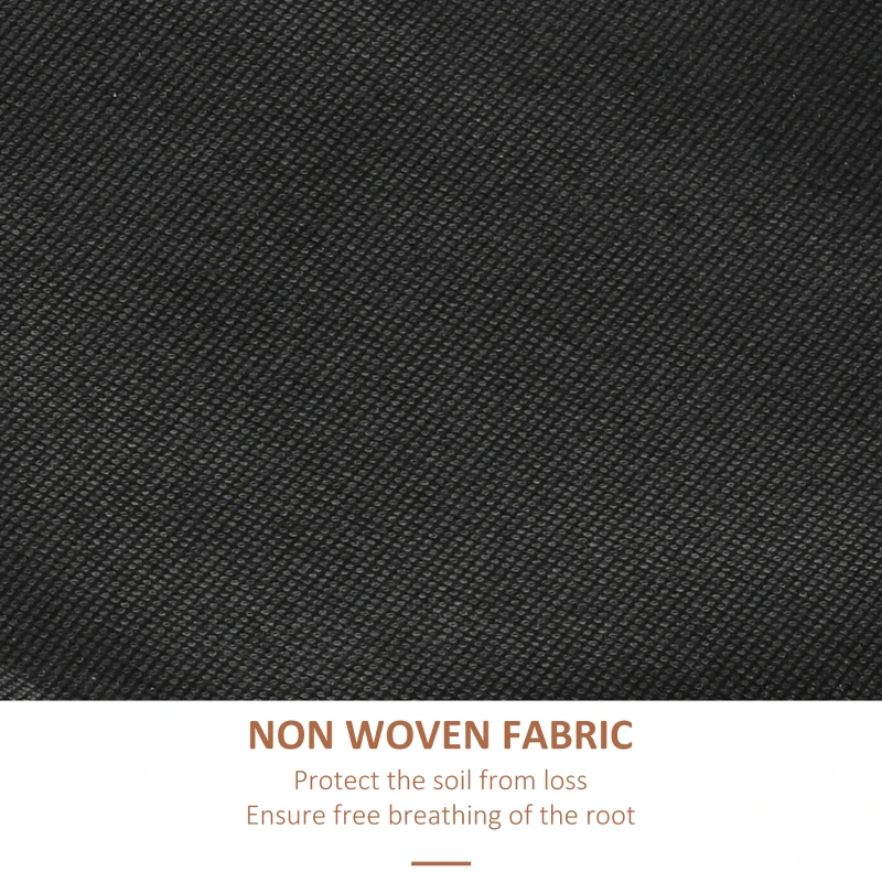 Outsunny Outdoor Wooden Vertical Garden Planter, 4 Tier Planter Box, Self-Draining for Flowers, Vegetables, Herbs, Gray