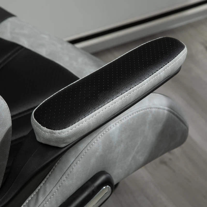 Vinsetto High-Back Gaming Office Chair Swivel Racing Computer Chair with Flip-up Armrests and Adjustable Height