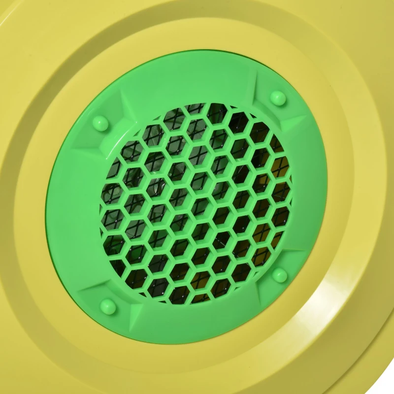 Outsunny Electric Air blower 750-Watt Fan Blower Compact and Energy Efficient Pump Indoor Outdoor for Inflatable Bounce House, Bouncy Castle and Pneumatic Swimming Pool