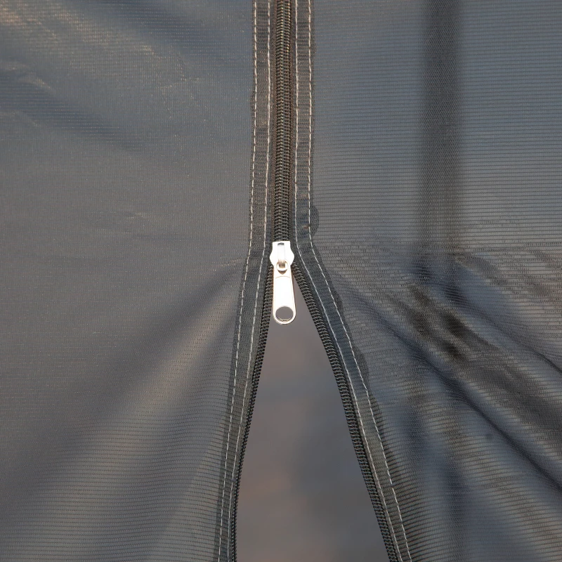 Outsunny 12' x 12' Screen House Room, 8 Person Camping Tent w/ Carry Bag and 4 Mesh Walls for Hiking, Backpacking, and Traveling, Easy Set Up, Royal Blue