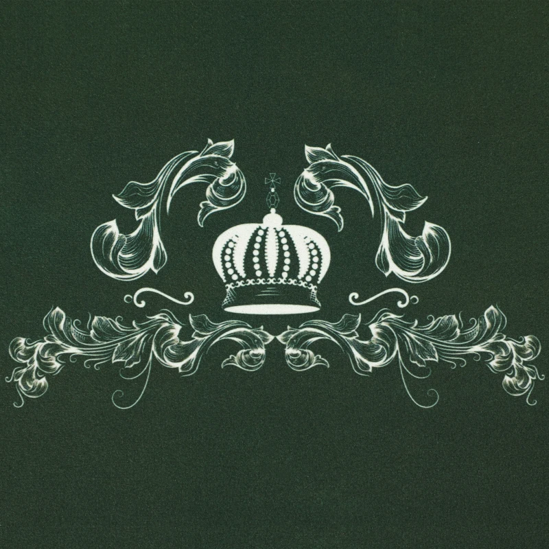 Soozier Poker Table Top Poker Mat for 6 Player, Green